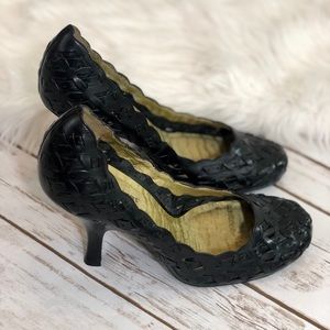 Naturalizer Black  Pumps, woven leather Upper 7 M